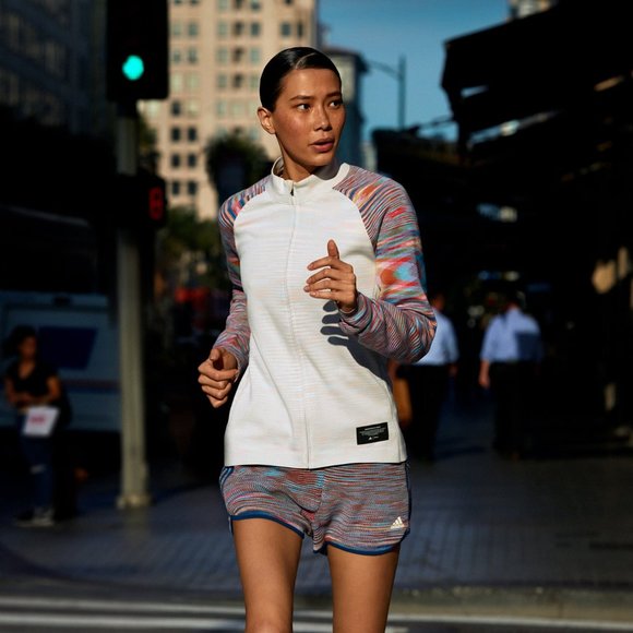RARE ADIDAS x MISSONI Jacket , Short, Tee SET - Picture 1 of 16